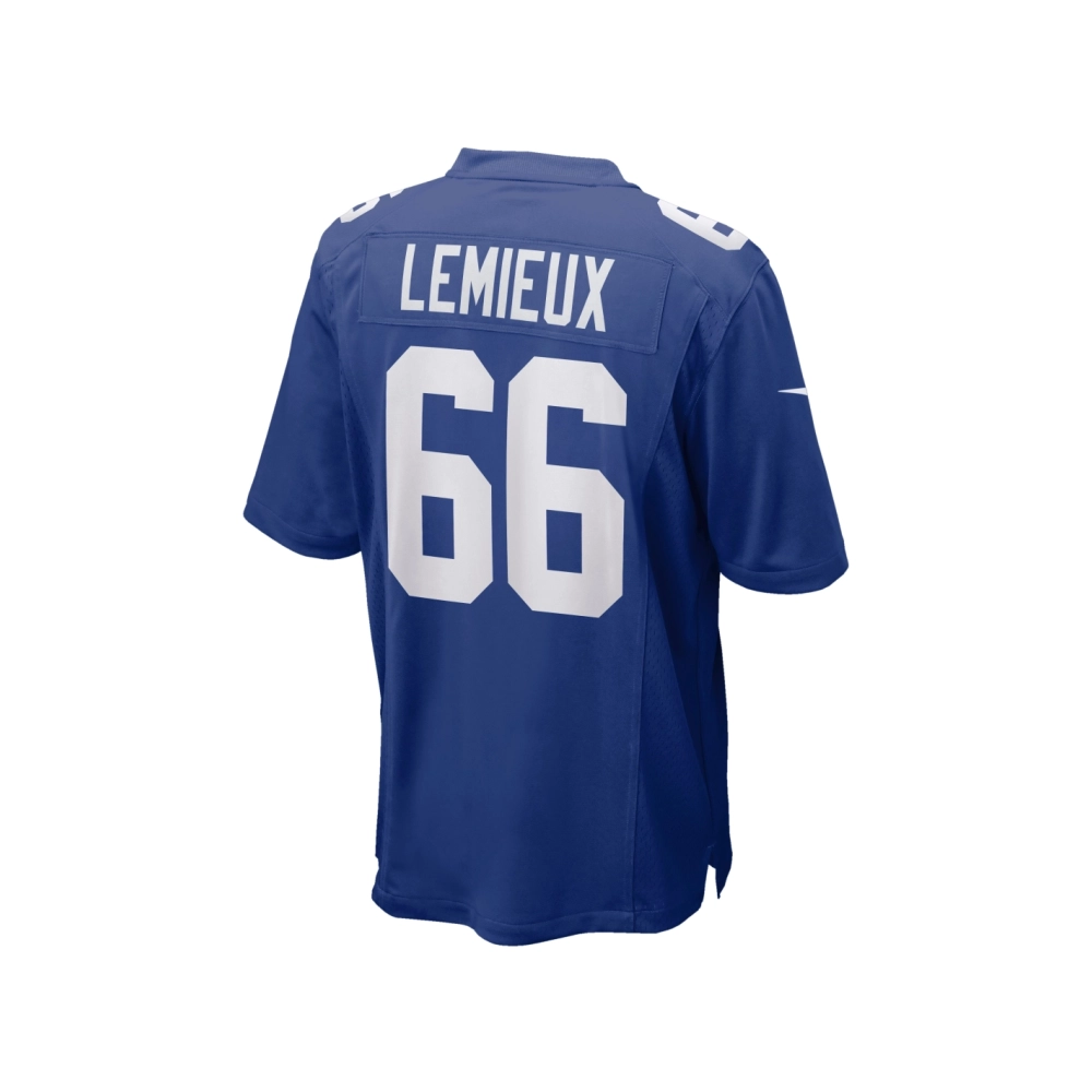 Mens New York Giants Shane Lemieux Royal Game Jersey