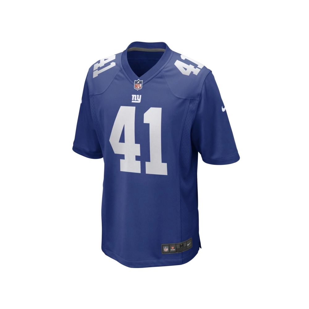 Mens New York Giants Micah McFadden Royal Game Player Jersey