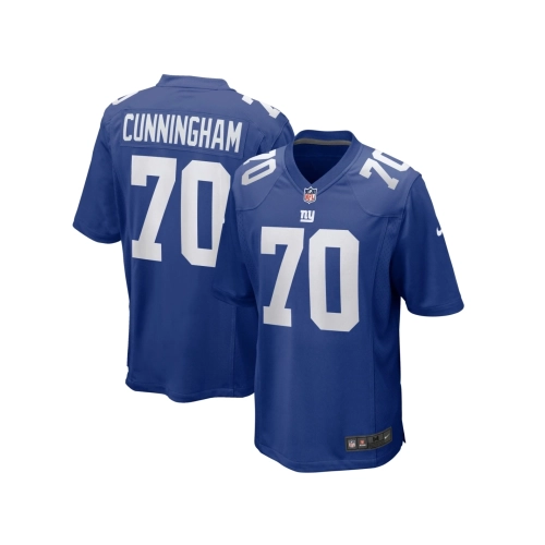 Mens New York Giants Korey Cunningham Royal Home Game Player Jersey
