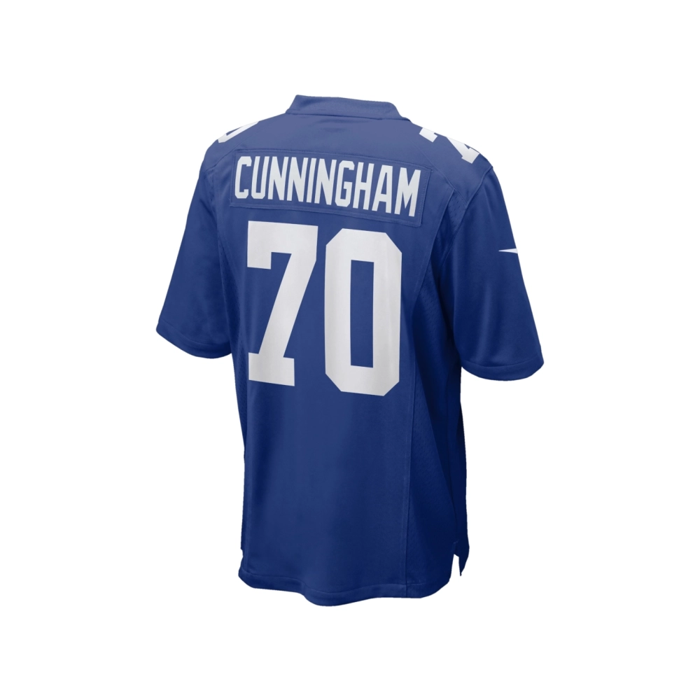 Mens New York Giants Korey Cunningham Royal Home Game Player Jersey
