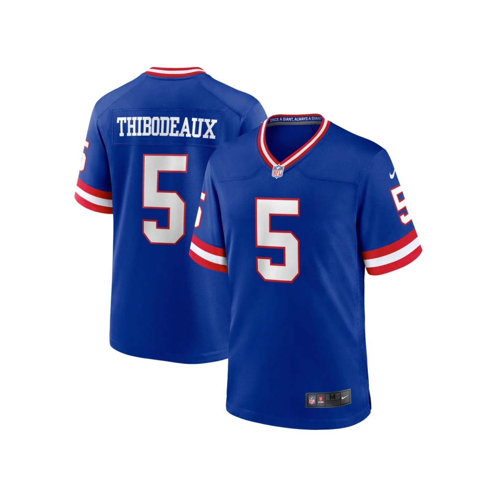 Mens New York Giants Kayvon Thibodeaux Royal Classic Player Game Jersey
