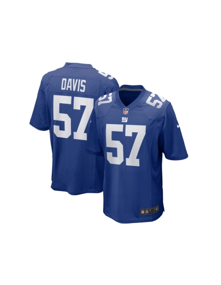 Mens New York Giants Jarrad Davis Royal Team Game Jersey