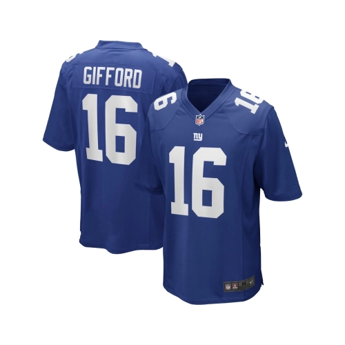 Mens New York Giants Frank Gifford Royal Game Retired Player Jersey