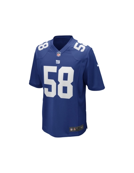 Mens New York Giants Carl Banks Royal Game Retired Player Jersey