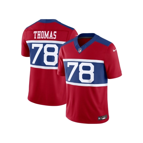 Mens New York Giants Andrew Thomas Century Red Alternate Vapor F.U.S.E. Limited Jersey