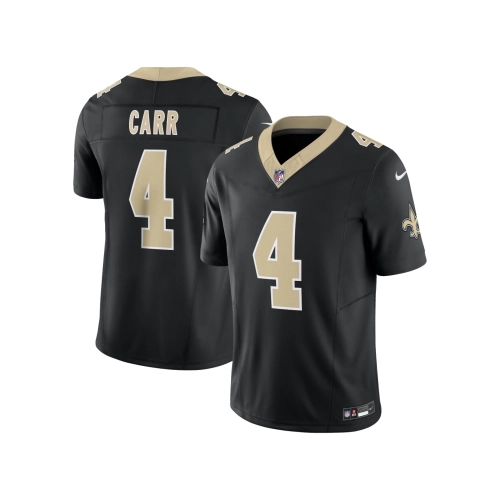 Mens New Orleans Saints Derek Carr Black Vapor F.U.S.E. Limited Jersey