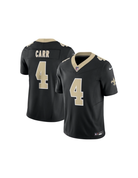 Mens New Orleans Saints Derek Carr Black Vapor F.U.S.E. Limited Jersey