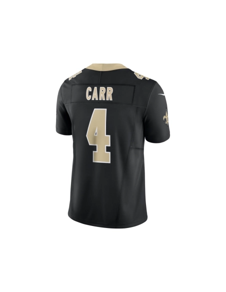Mens New Orleans Saints Derek Carr Black Vapor F.U.S.E. Limited Jersey