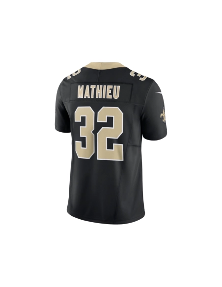 Mens New Orleans Saints Tyrann Mathieu Black Vapor F.U.S.E. Limited Jersey