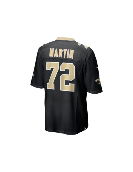 Mens New Orleans Saints Nick Martin Black Game Player Jersey