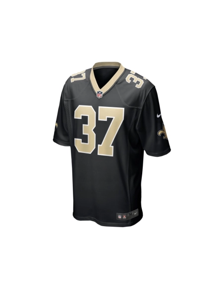 Mens New Orleans Saints Jordan Mims Black Team Game Jersey