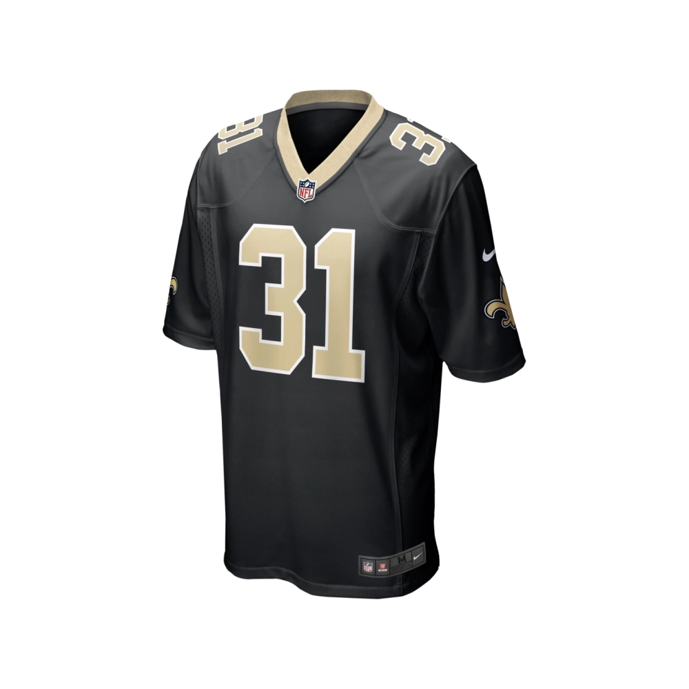 Mens New Orleans Saints Jordan Howden Black Team Game Jersey