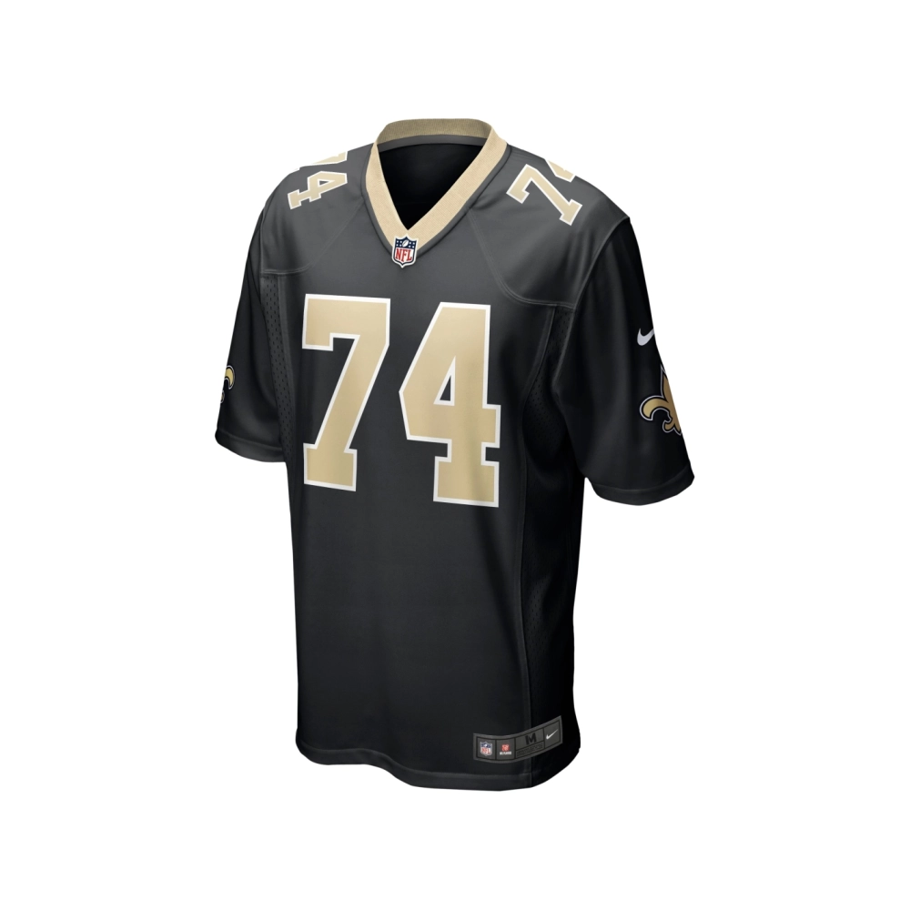 Mens New Orleans Saints James Hurst Black Game Jersey