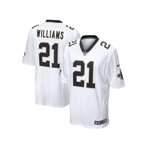Mens New Orleans Saints Jamaal Williams White Team Game Jersey