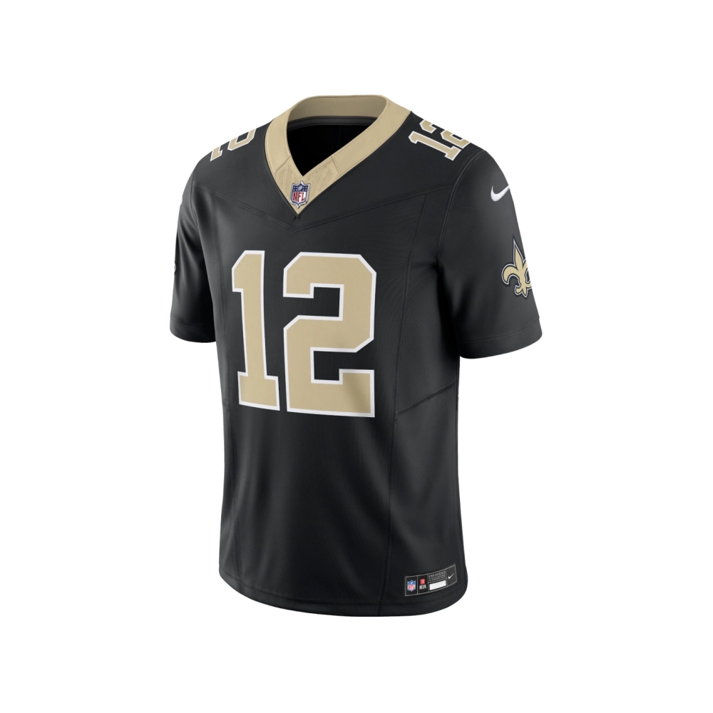 Mens New Orleans Saints Chris Olave Black Vapor F.U.S.E. Limited Jersey