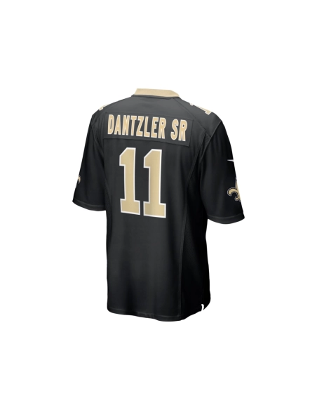 Mens New Orleans Saints Cameron Dantzler Sr Black Game Jersey