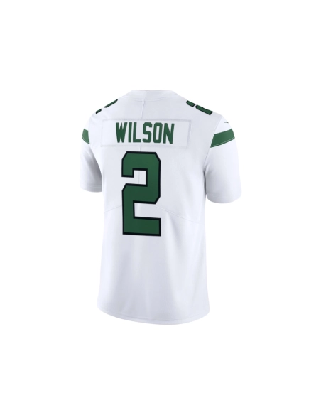 Mens New York Jets Zach Wilson Spotlight White Vapor Limited Jersey