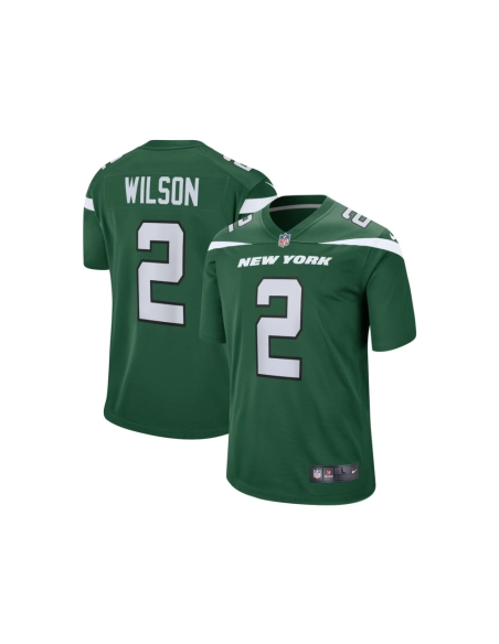 Mens New York Jets Zach Wilson Gotham Green Game Jersey