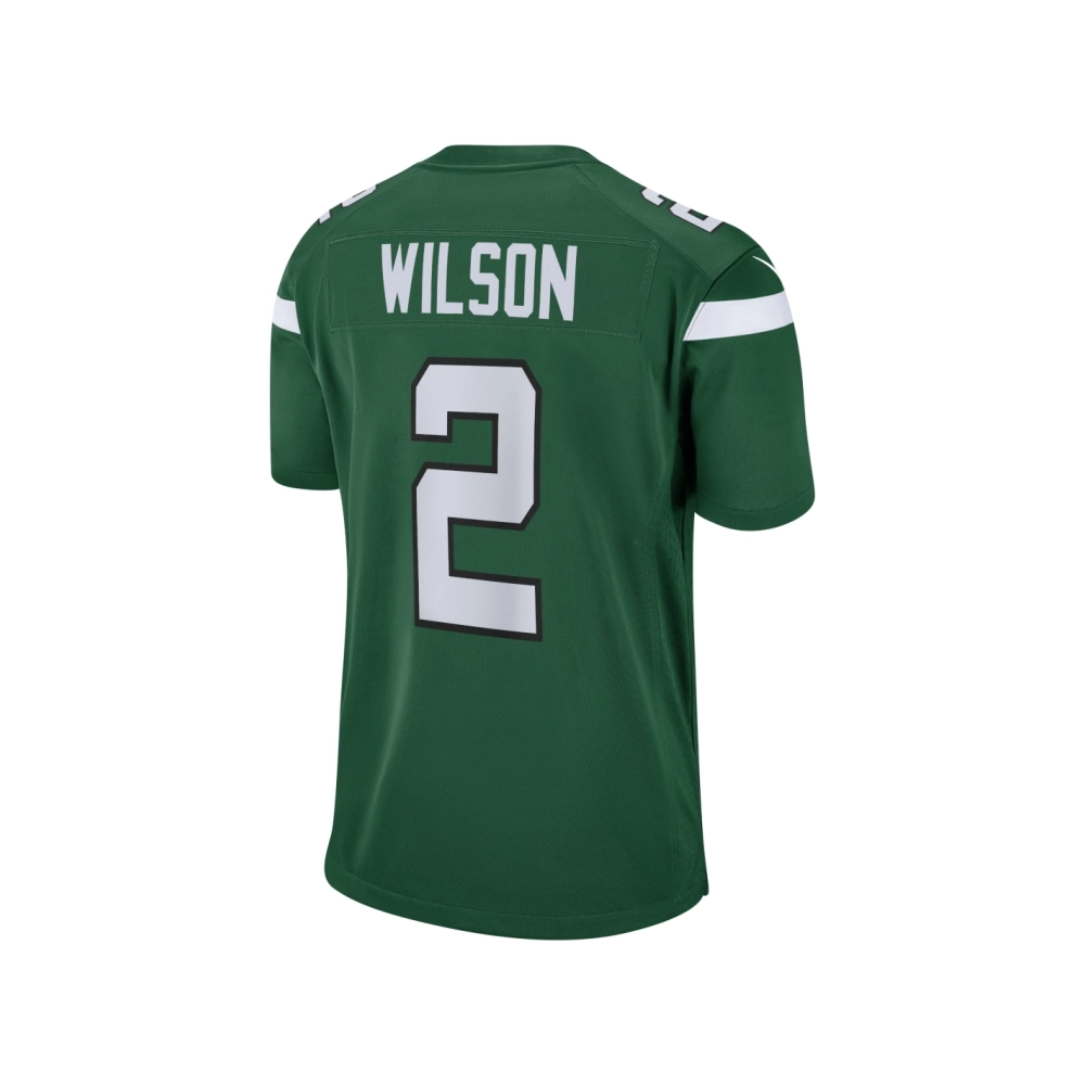 Mens New York Jets Zach Wilson Gotham Green Game Jersey