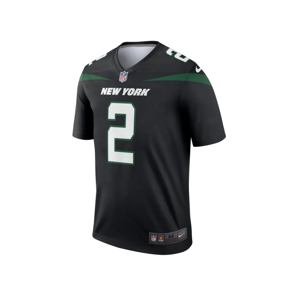 Mens New York Jets Zach Wilson Black Legend Jersey