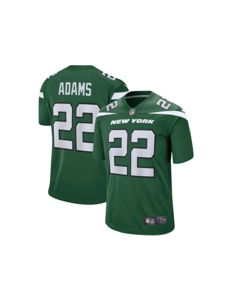 Mens New York Jets Tony Adams Gotham Green Game Player Jersey
