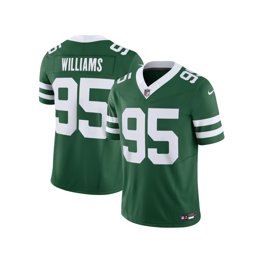 Mens New York Jets Quinnen Williams Legacy Green Vapor F.U.S.E. Limited Jersey