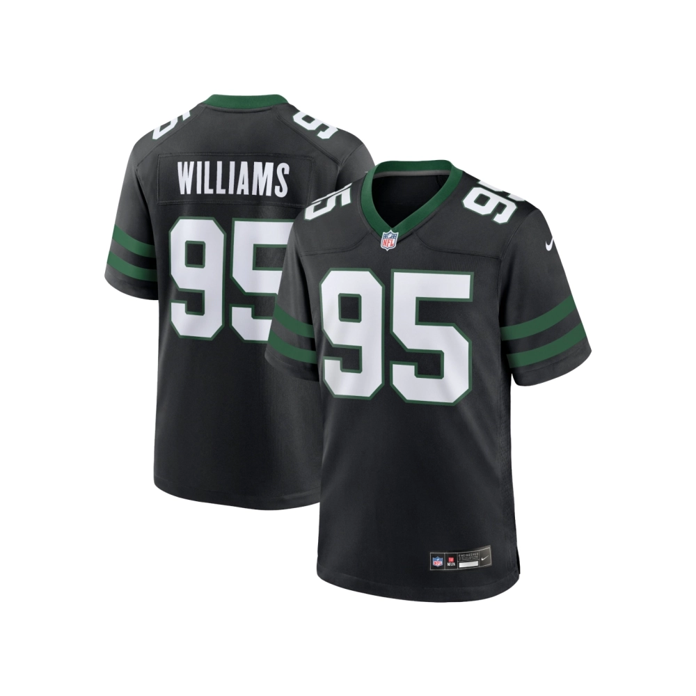 Mens New York Jets Quinnen Williams Legacy Black Alternate Game Jersey