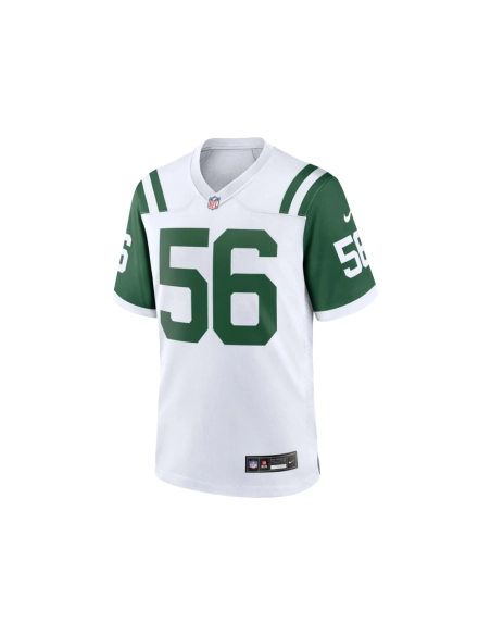 Mens New York Jets Quincy Williams White Classic Alternate Player Game Jersey