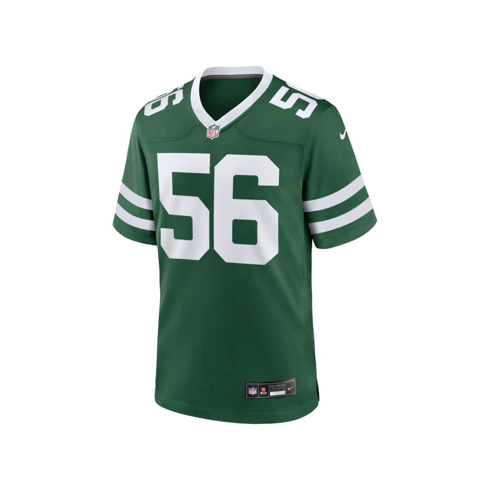 Mens New York Jets Quincy Williams Legacy Green Game Player Jersey