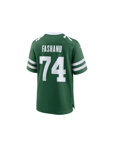 Mens New York Jets Olu Fashanu Gotham Green 2024 NFL Draft First Round Pick Player Game Jersey
