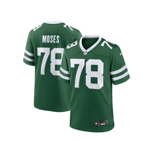 Mens New York Jets Morgan Moses Legacy Green Game Jersey