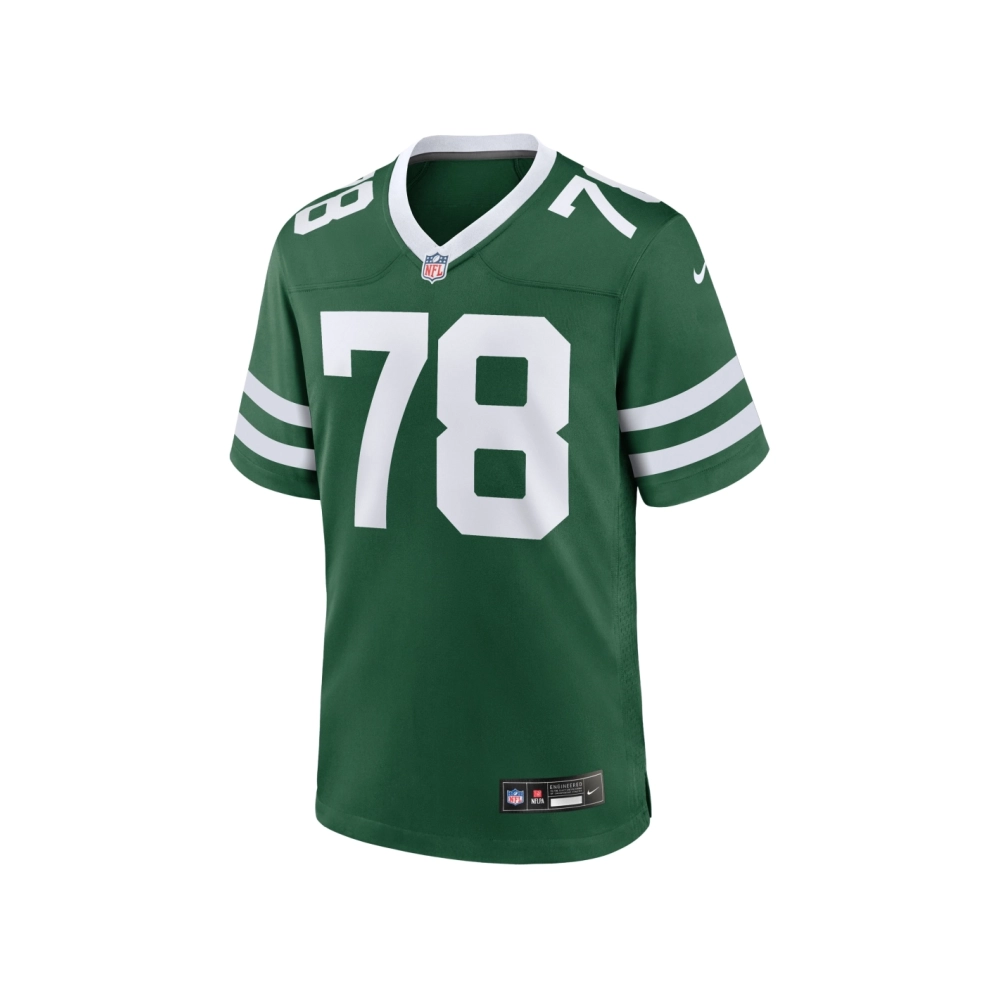Mens New York Jets Morgan Moses Legacy Green Game Jersey