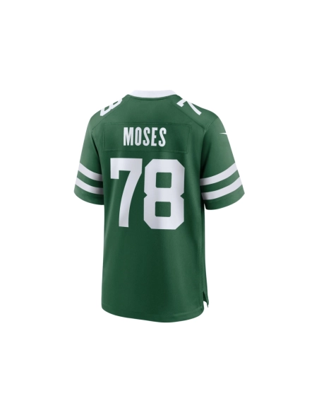 Mens New York Jets Morgan Moses Legacy Green Game Jersey