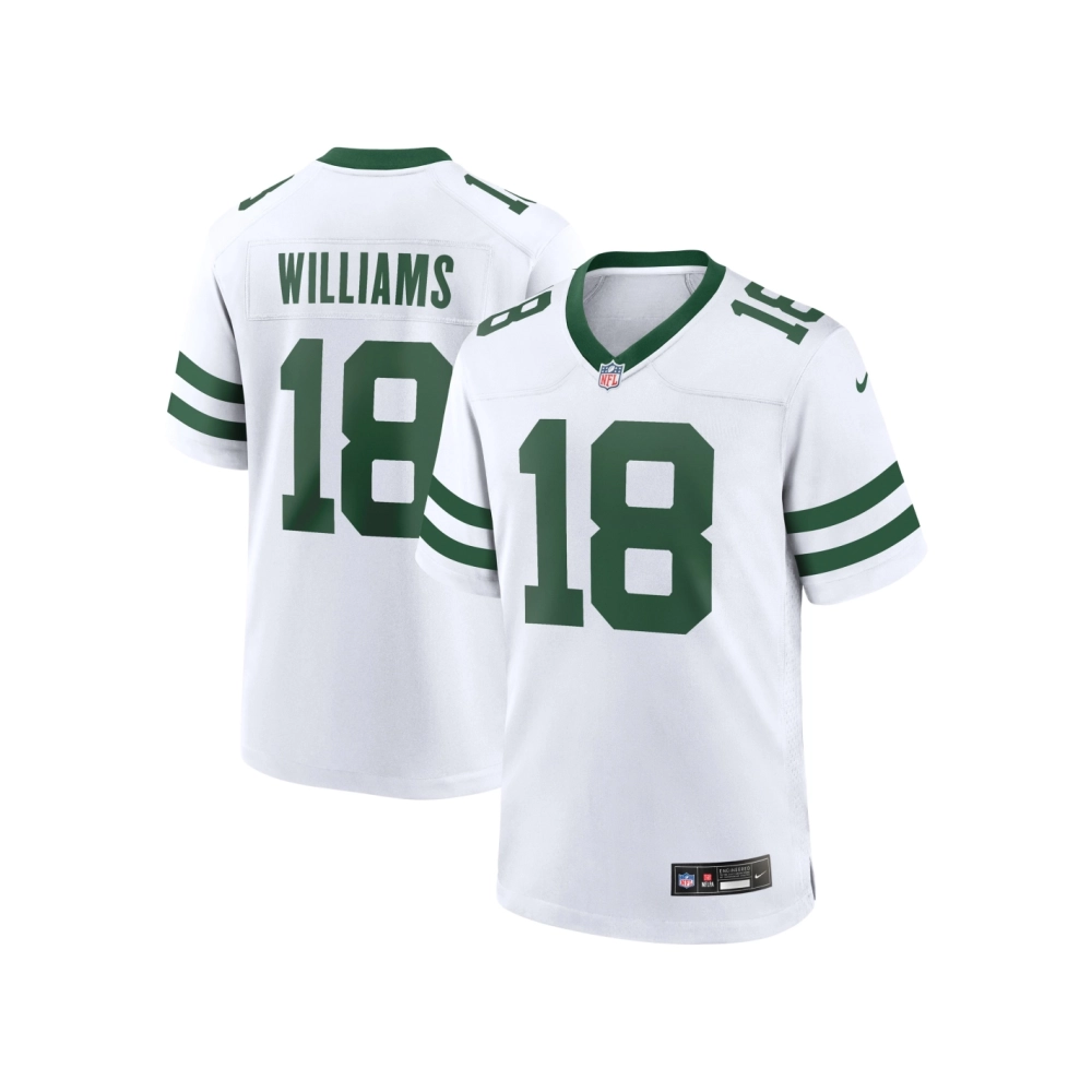 Mens New York Jets Mike Williams Legacy White Game Player Jersey