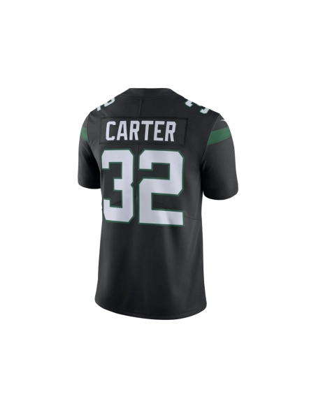 Mens New York Jets Michael Carter Black Vapor Untouchable Limited Jersey