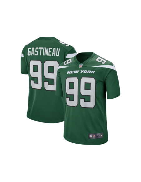 Mens New York Jets Mark Gastineau Gotham Green Game Retired Player Jersey