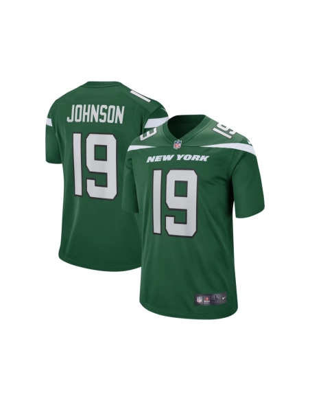 Mens New York Jets Keyshawn Johnson Gotham Green Game Retired Player Jersey
