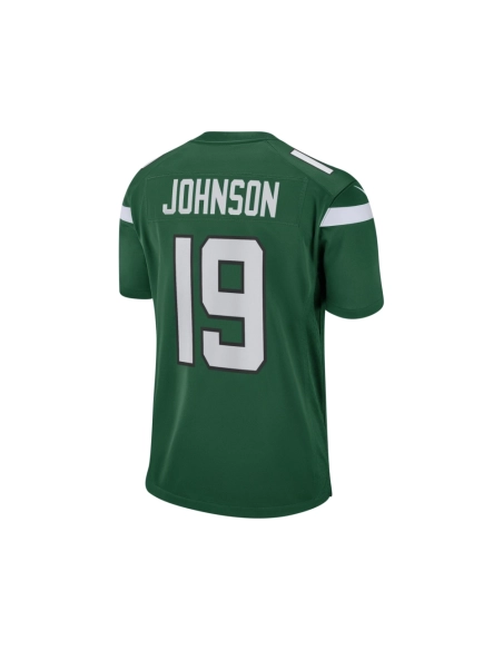 Mens New York Jets Keyshawn Johnson Gotham Green Game Retired Player Jersey