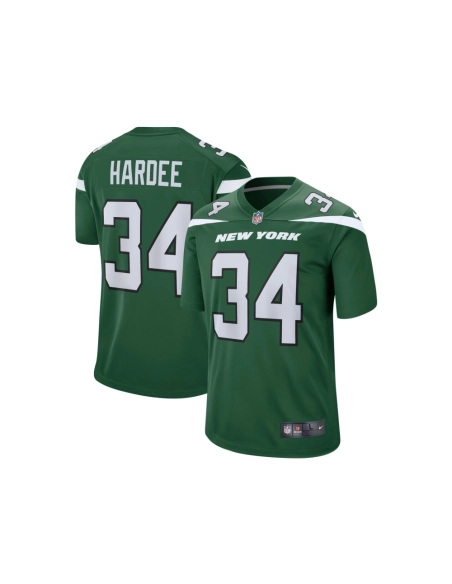 Mens New York Jets Justin Hardee Gotham Green Game Jersey