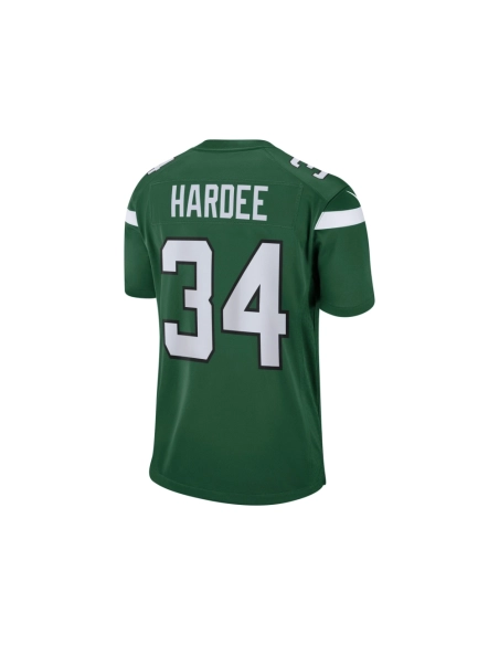 Mens New York Jets Justin Hardee Gotham Green Game Jersey