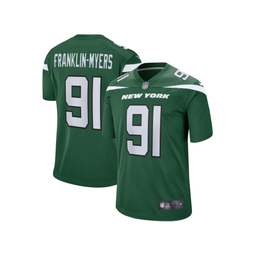 Mens New York Jets John Franklin-Myers Gotham Green Game Jersey