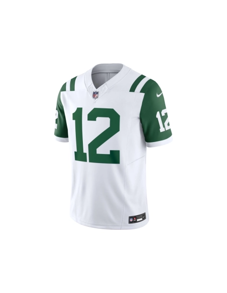 Mens New York Jets Joe Namath White Classic Alternate Vapor F.U.S.E. Retired Player Limited Jersey