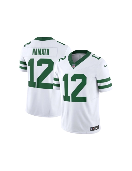 Mens New York Jets Joe Namath Legacy White Vapor F.U.S.E. Limited Jersey