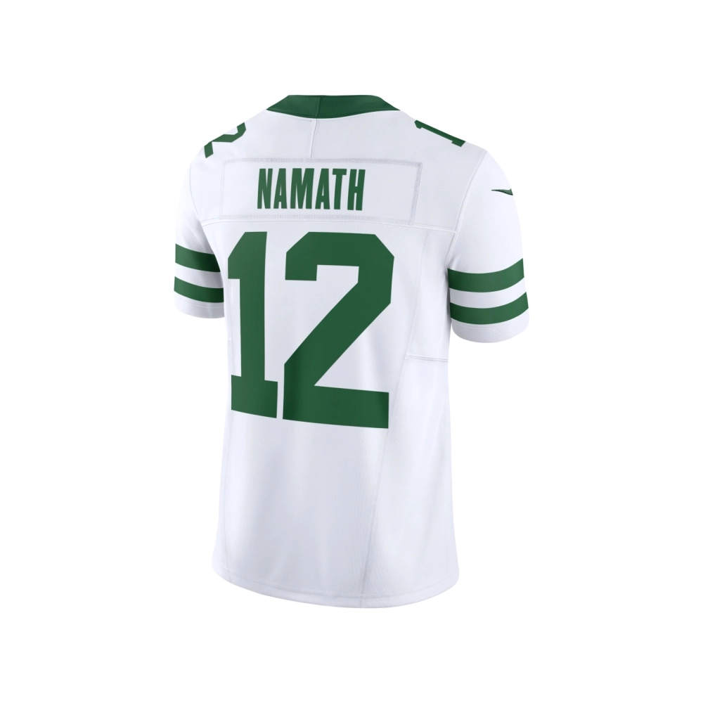 Mens New York Jets Joe Namath Legacy White Vapor F.U.S.E. Limited Jersey