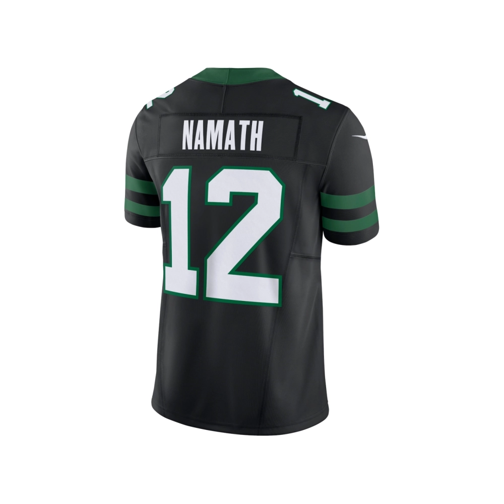 Mens New York Jets Joe Namath Legacy Black Alternate Vapor F.U.S.E. Limited Jersey