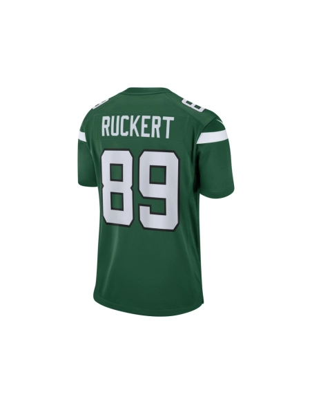Mens New York Jets Jeremy Ruckert Gotham Green Game Player Jersey