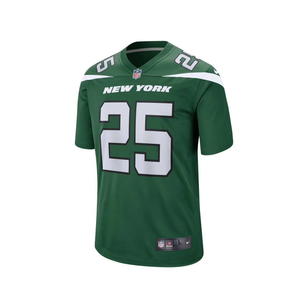 Mens New York Jets Israel Abanikanda Gotham Green Game Jersey