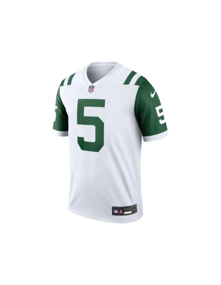 Mens New York Jets Garrett Wilson White Classic Alternate Legend Jersey