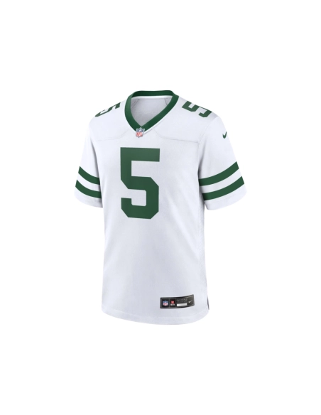 Mens New York Jets Garrett Wilson Legacy White Game Jersey