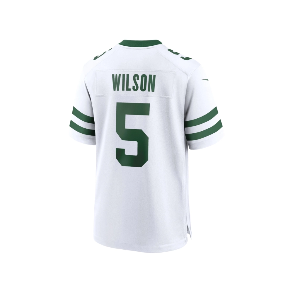 Mens New York Jets Garrett Wilson Legacy White Game Jersey